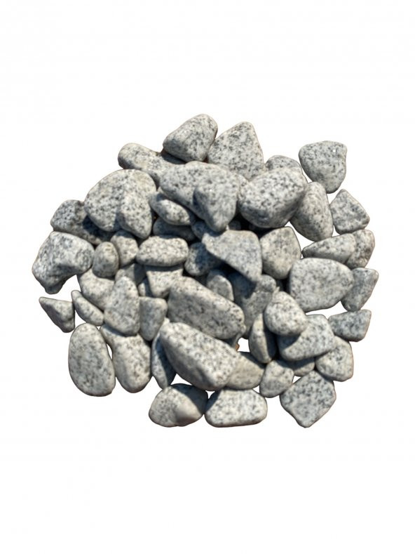 T-May Granit Taşı 25 Kg 2-4 Cm Bahçe Süsü, Ve Akvaryum Dekorasyonu Için Dere Çakılı
