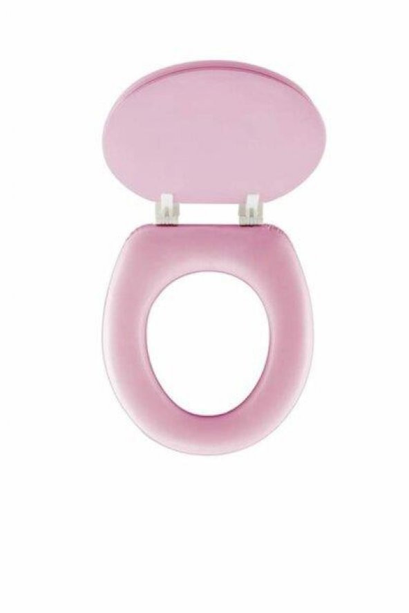 Softy Classic Desenli Yumuşak Klozet Kapağı Pembe - 2