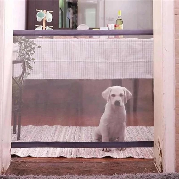 Katlanabilir İç Mekan Köpek Güvenlik Bariyeri Tel Çit 72x110 cm