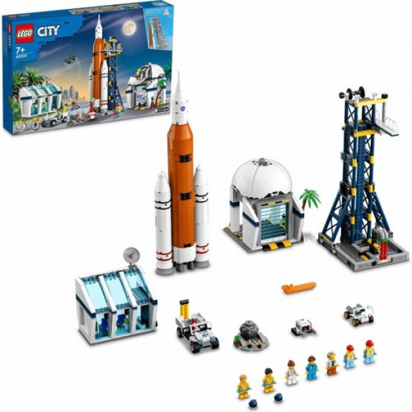 Orjinal Lego City Roket Fırlatma Merkezi Lego City 60351