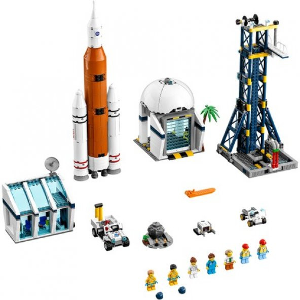 Orjinal Lego City Roket Fırlatma Merkezi Lego City 60351 - 2