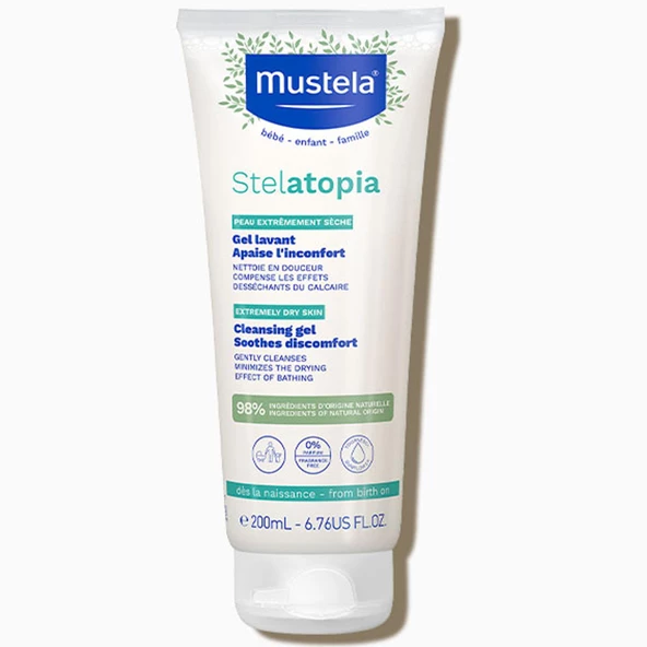 Mustela Stelatopia Çok Kuru Ciltler İçin Şampuan 200 ml