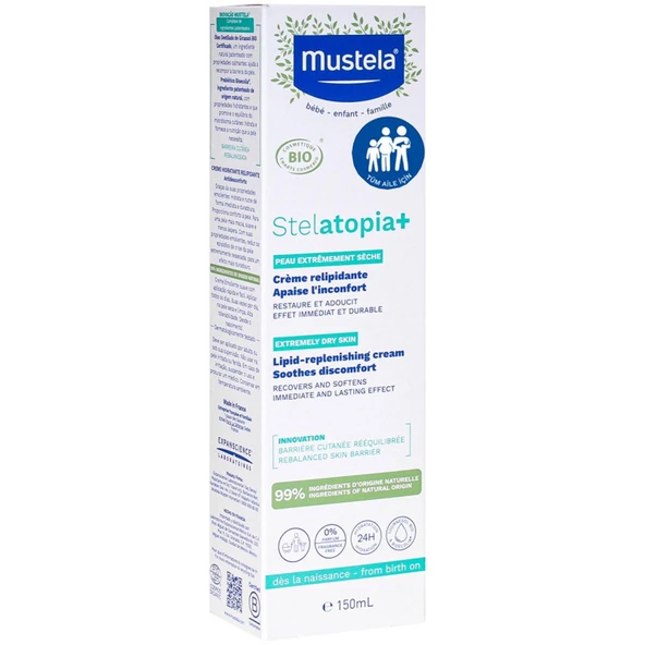 Mustela Stelatopia Lipit Yenileyici Krem 150 ml