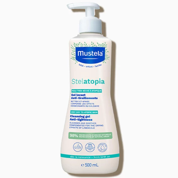 Mustela Stelatopia Çok Kuru Ciltler İçin Şampuan 500 ml