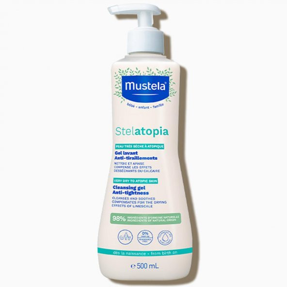 Mustela Stelatopia Çok Kuru Ciltler İçin Şampuan 500 ml