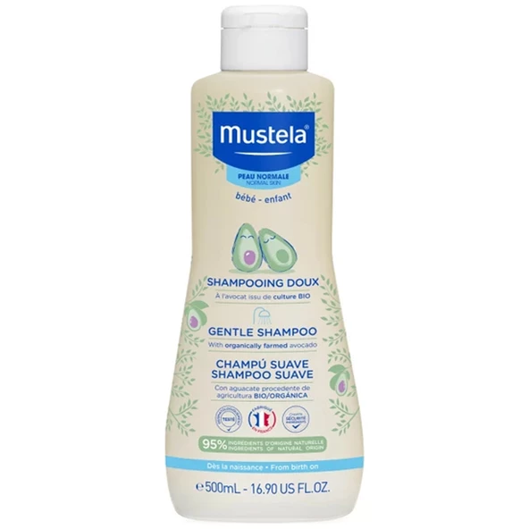 Mustela Gentle Shampoo Papatya Özlü Bebek Şampuanı 500 ml