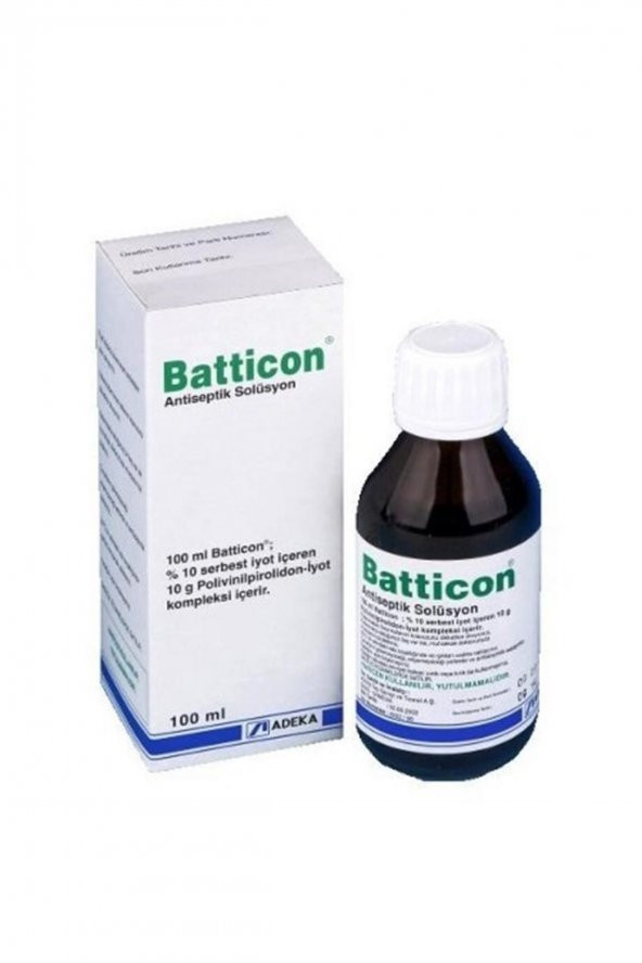 Batticon Antiseptik Solüsyon 100 ml