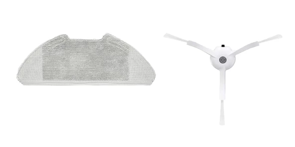 Xiaomi Mi Robot Vacuum Mop 2 Pro Akıllı  Robot Süpürge Set 1 adet fiber mop bezi 1 adet yan fırça