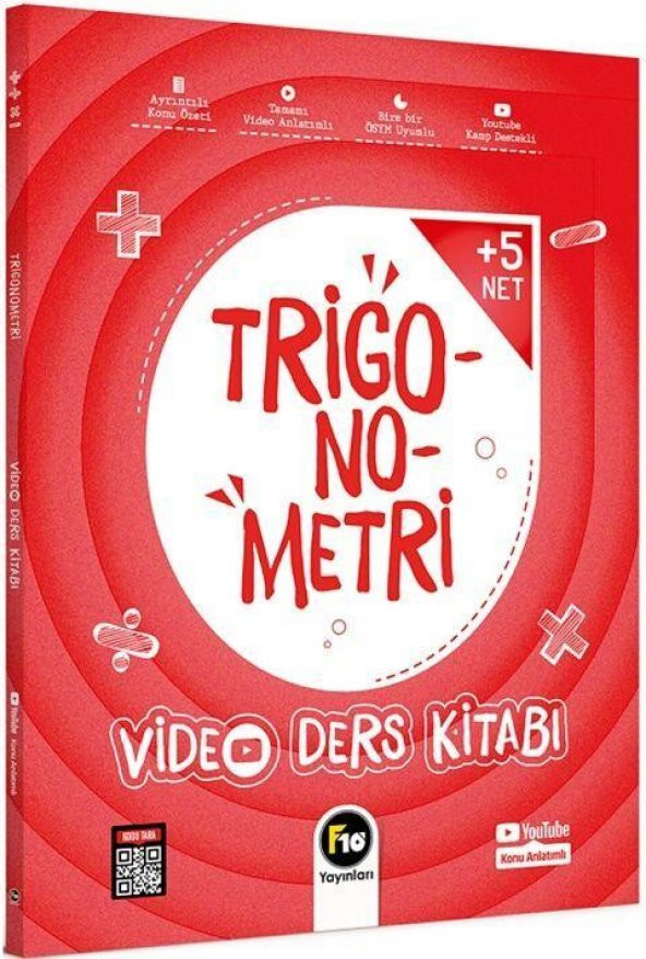 AYT Trigonometri Video Ders Kitabı F10 Yayınları
