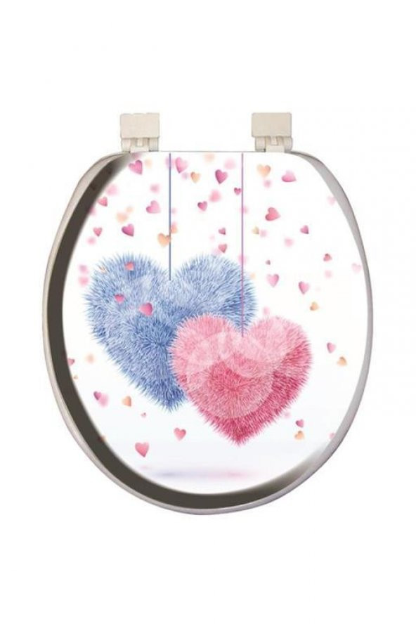 Softy Classic Desenli Yumuşak Klozet Kapağı 6059