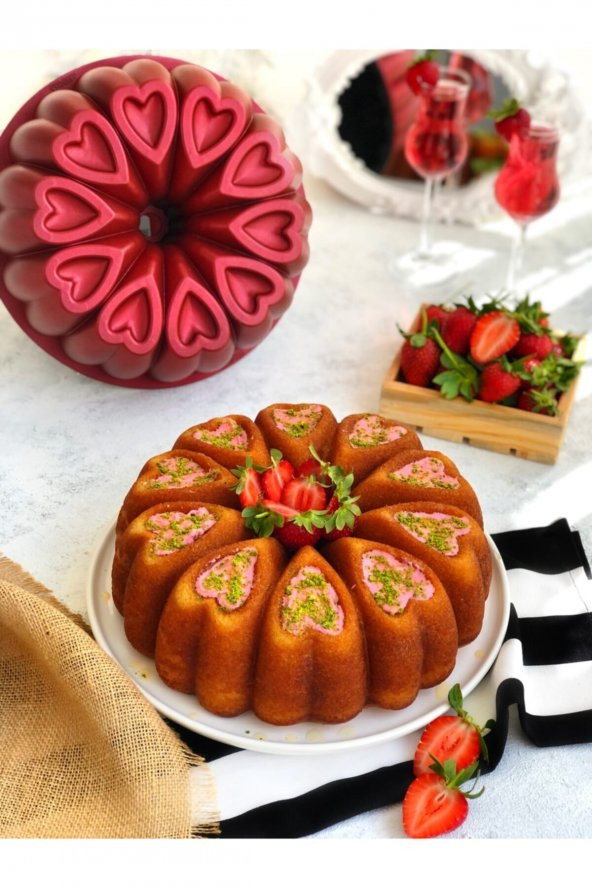 Amboss Ametist 26cm Döküm Kalıp Kırmızı