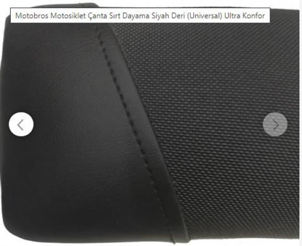 MOTOSİKLET ARKA ÇANTA YASTIĞI - 3