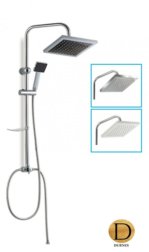 DURNES Kare Duş Set