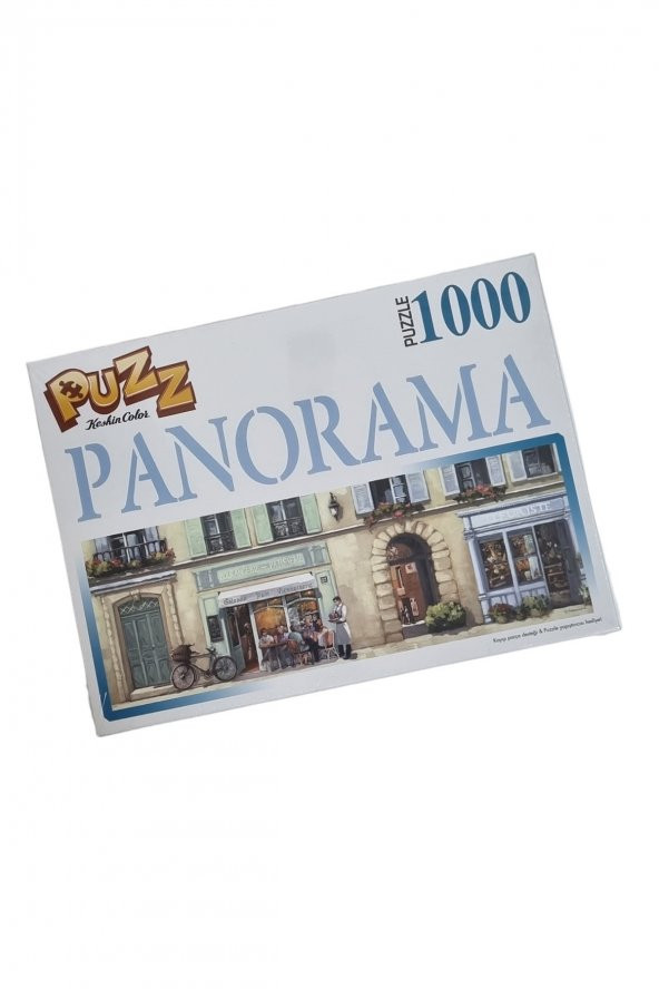Keskin Puzzle Yapboz Panoramik Fransız Kafesi 1000’li