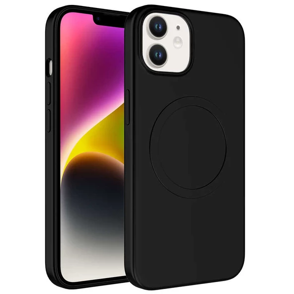 Gpack Apple iPhone 11 Kılıf Plas Tacsafe Wireless Şarj Özellikli Silikon