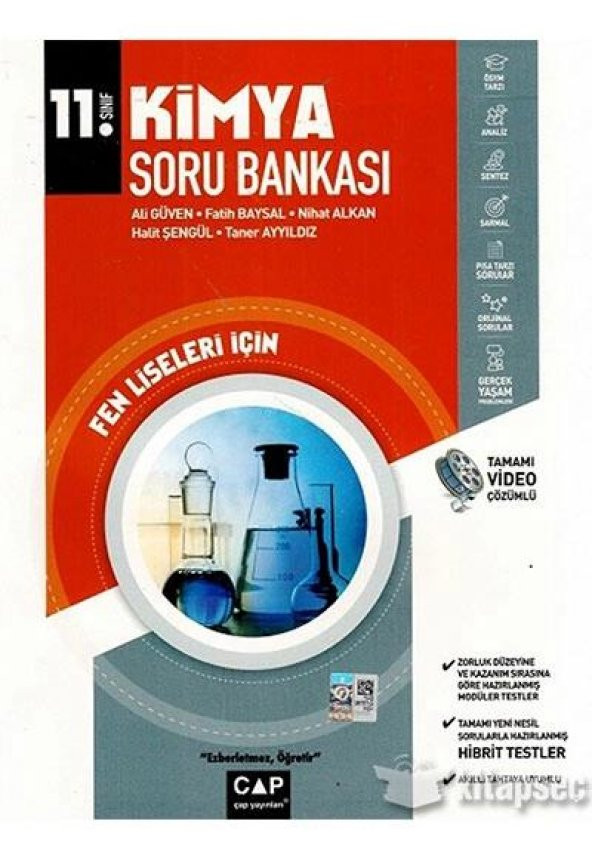 Çap -11.Sınıf Fen Lisesi Kimya Soru Bankası
