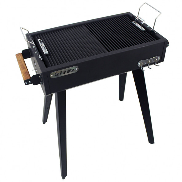 Grillmate GM60 Asansörlü Döküm Izgaralı Barbekü Mangal