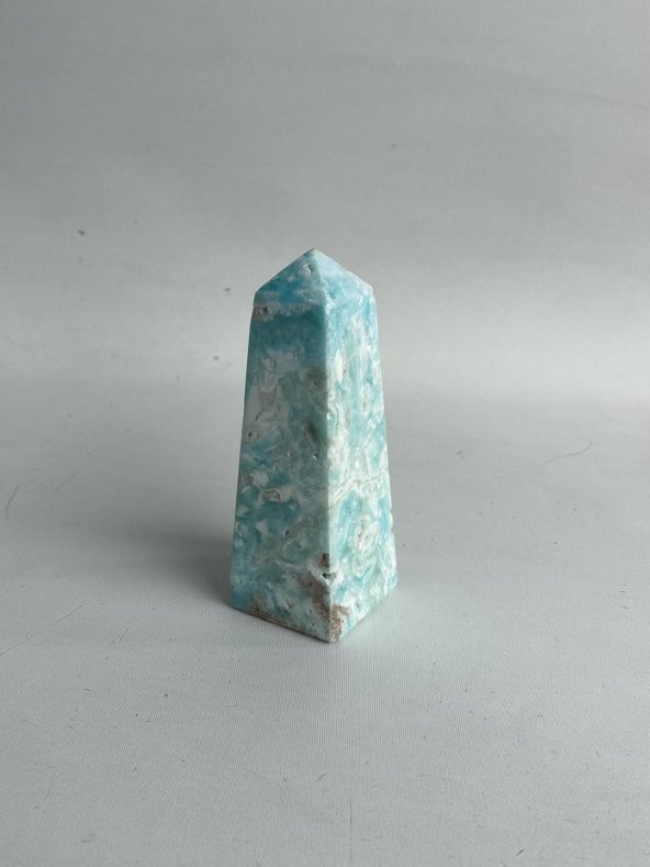 Hemimorfit Doğal Taş ve Kristal Kule 270 Gram 105mm - 2