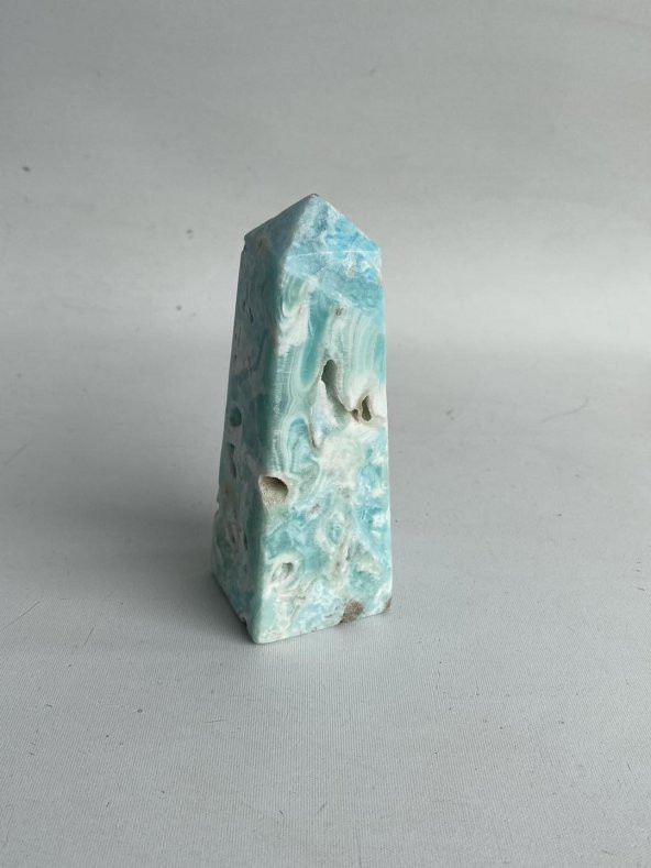 Hemimorfit Doğal Taş ve Kristal Kule 270 Gram 105mm - 3