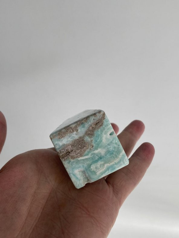 Hemimorfit Doğal Taş ve Kristal Kule 270 Gram 105mm - 8