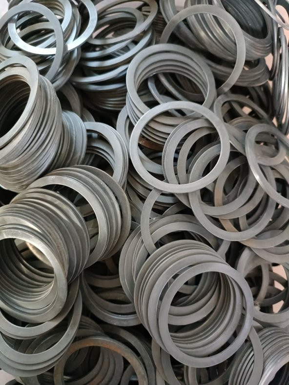 Metal Conta Pul 50x58x1 mm 10 adet - Resim 3