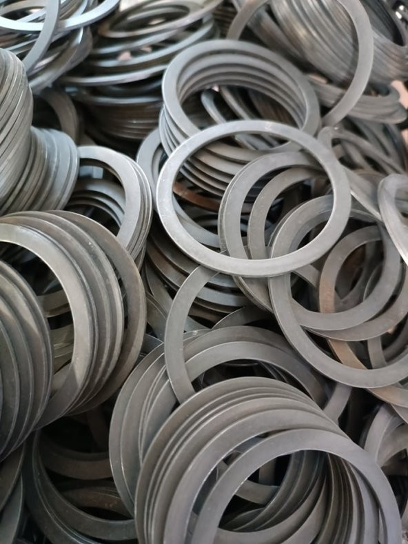 Metal Conta Pul 50x58x1 mm 10 adet - Resim 5