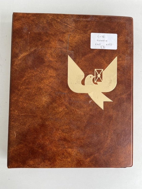 Helvetia İsviçre Pullu Zarf Koleksiyon Albümü 150 Adet - Yabancı Pullu Zarf C-91 - Resim 2