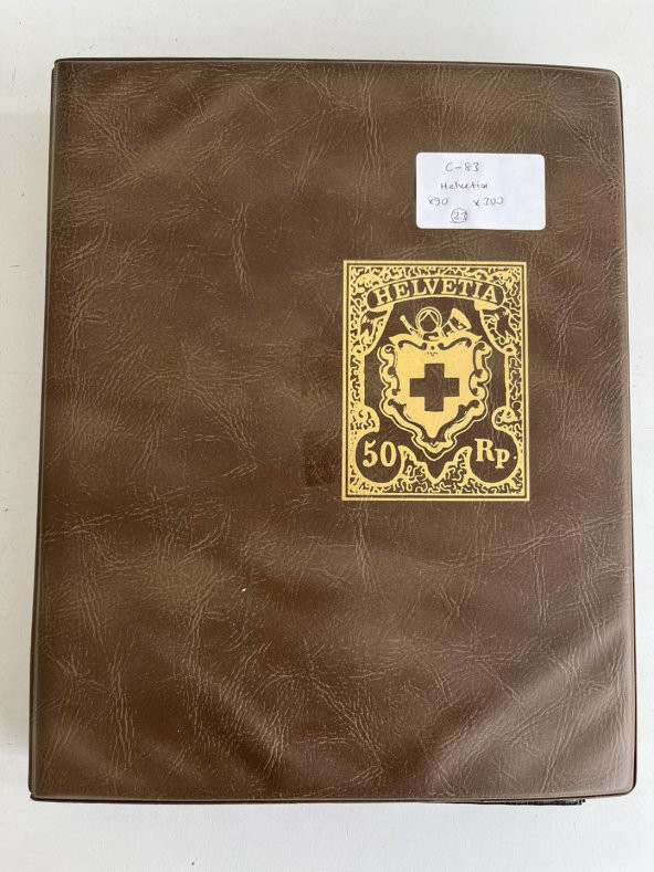 Helvetia İsviçre Pullu Zarf Koleksiyon Albümü 300 Adet - Yabancı Pullu Zarf C-83 - Resim 2