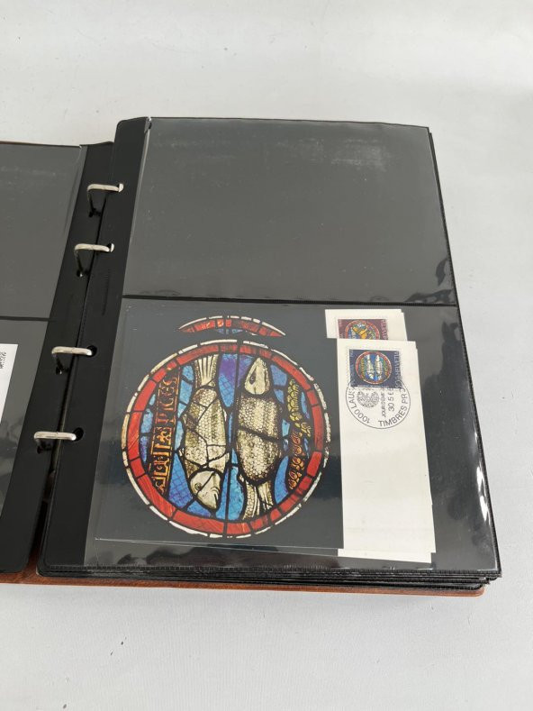 Helvetia İsviçre Pullu Zarf Koleksiyon Albümü 130 Adet - Yabancı Pullu Zarf C-84 - Resim 5