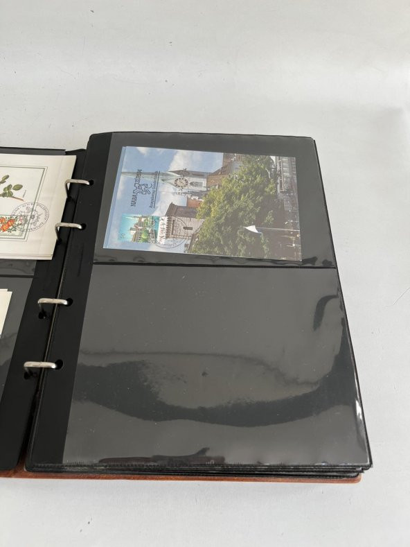 Helvetia İsviçre Pullu Zarf Koleksiyon Albümü 130 Adet - Yabancı Pullu Zarf C-84 - Resim 7