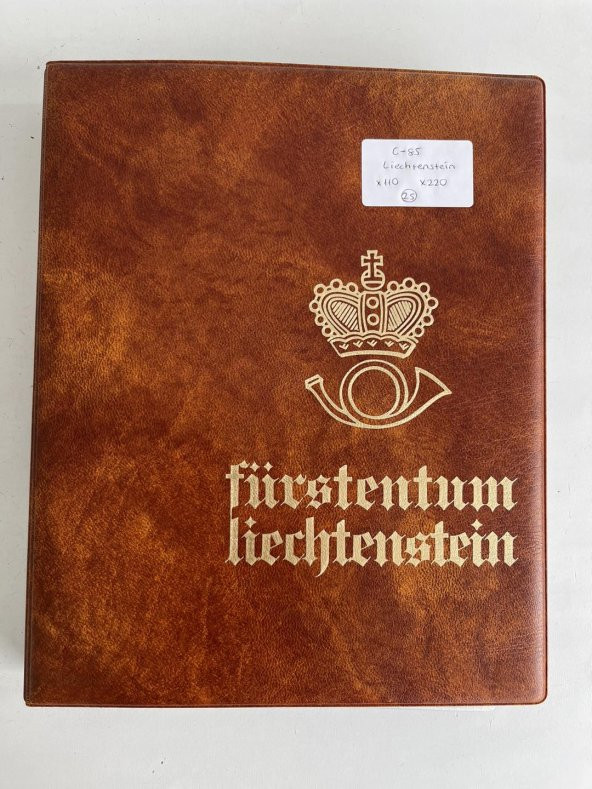 Lihtenştayn Pullu Zarf Koleksiyon Albümü 220 Adet - Yabancı Pullu Zarf C-85 - 2