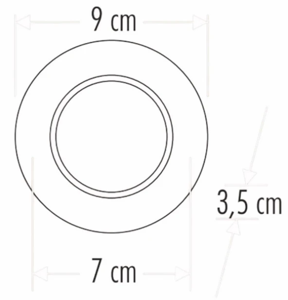 CATA CT 5260 8W Başak Led Spot 3 Renkli - 2