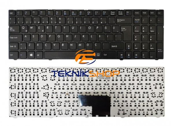 Casper CSD.4100-4L45T-S Klavye Tuş Takımı (Siyah TR)