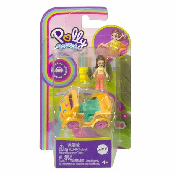 HKV55 Polly Pocketın Muhteşem Araçları Oyun Setleri -1 adet stokta olan gönderilir