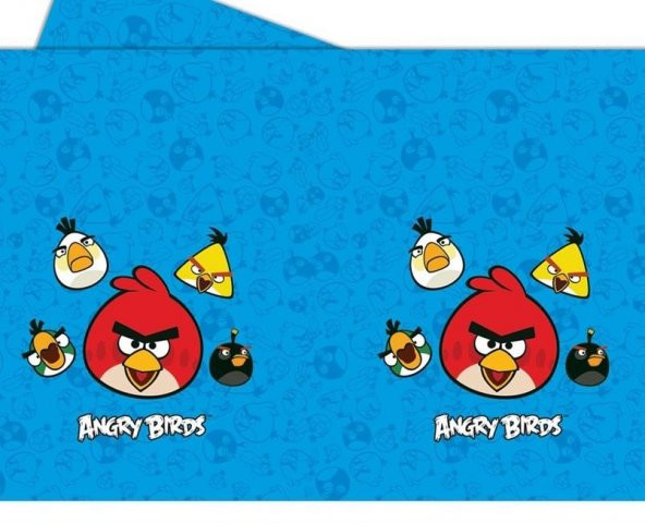 MASA ÖRTÜSÜ LİSANSLI ANGRY BIRDS  120*180CM