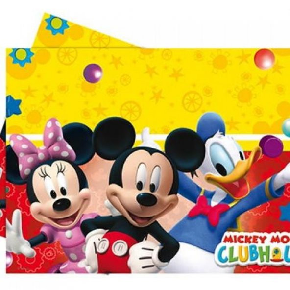 MASA ÖRTÜSÜ LİSANSLI MICKEY MOUSE 120*180CM ürün görseli