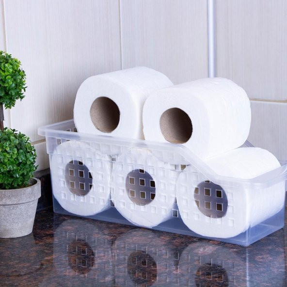 6 Adet Düzenleyici Sepet Çok Amaçlı Sepet - 5