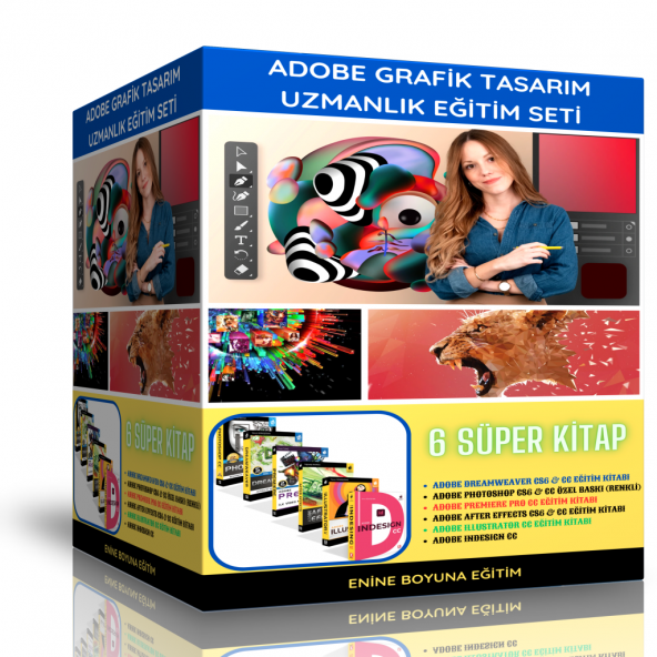 ADOBE GRAFİK TASARIM UZMANLIK EĞİTİM SETİ