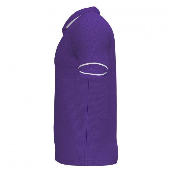 POLO GÖMLEK KISA KOLLU ERKEK ŞAMPİYONASI VI MOR BEYAZ - 3