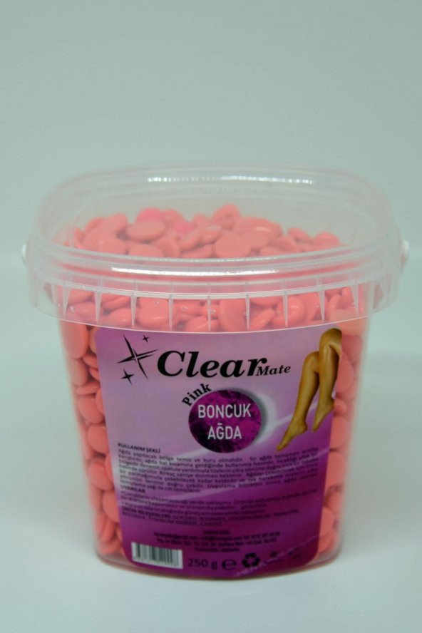 Clear Mate Boncuk Ağda Pink 250 Gr