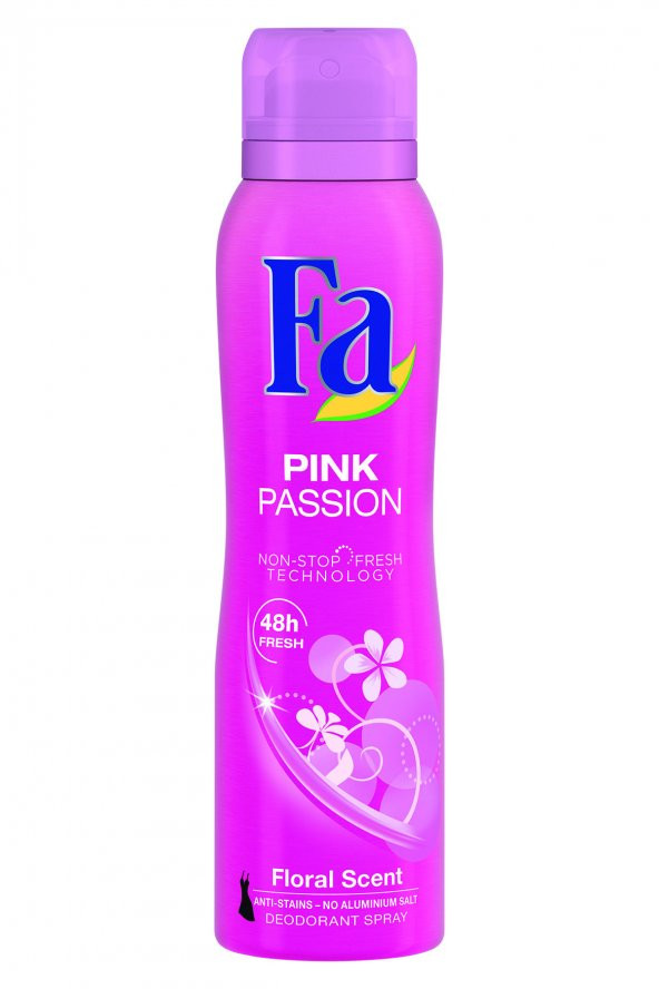 Pink Passion Kadın Deodorant Sprey 150 ml