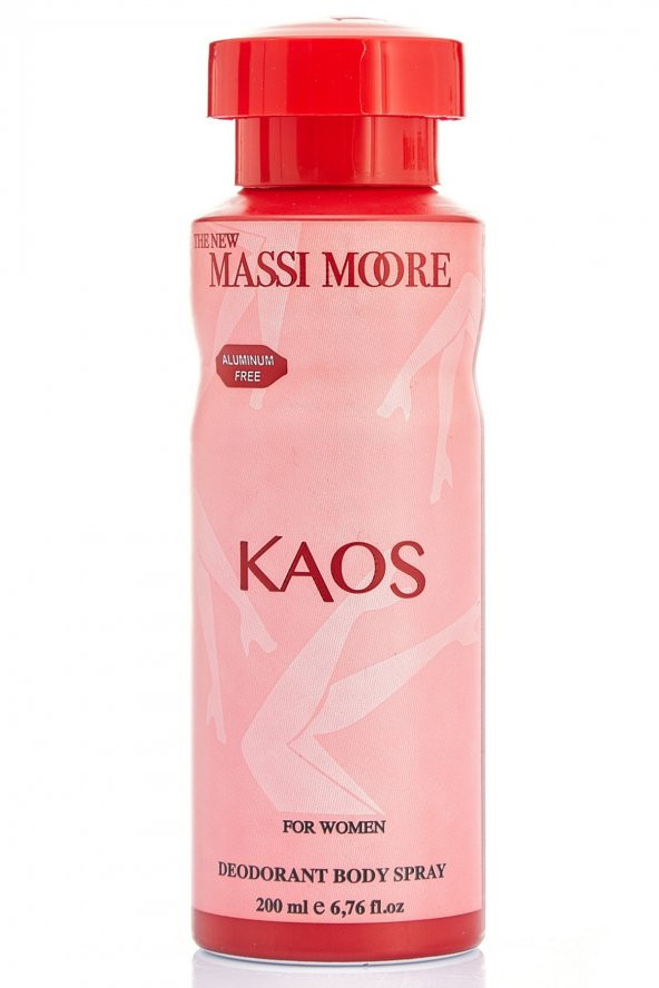 The New Massi Moore Kaos  200 ml Kadın Deodorant