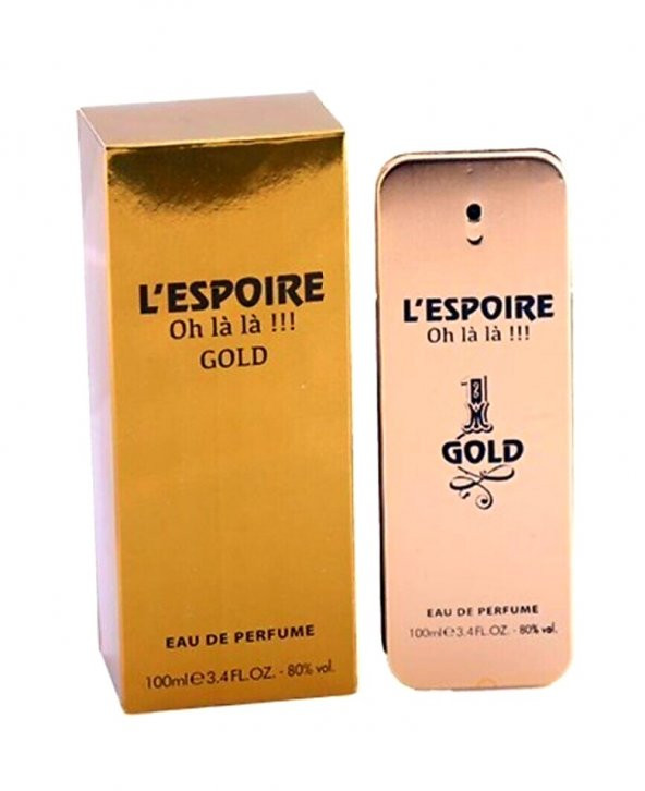 Lespoıre For Men 100ml Edt Gold Parfüm