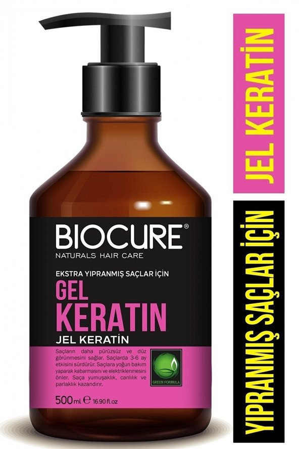 Saç Düzleştirici Jel Keratin 500ml