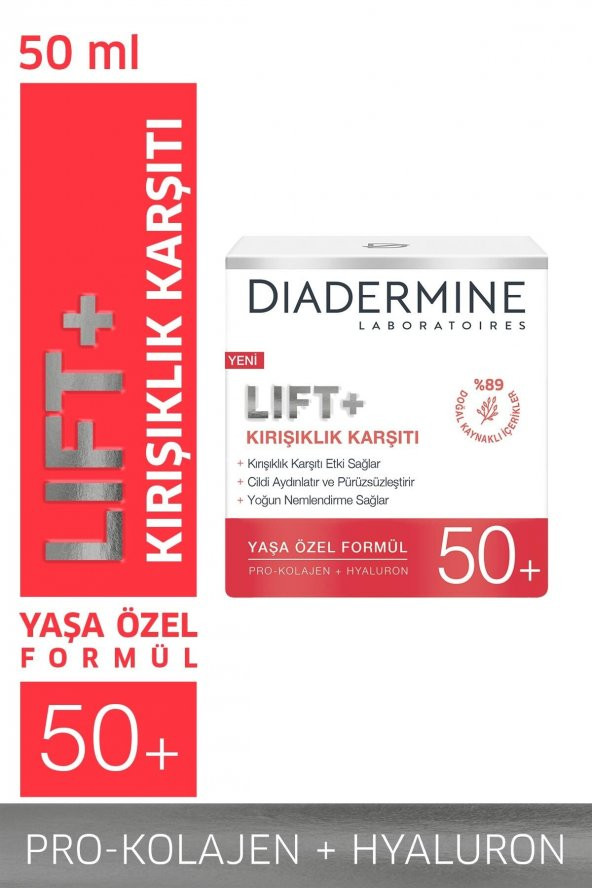 Kırışıklık Karşıtı Lift 50+Gündüz Kremi