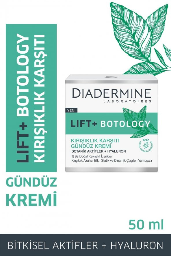 Lift+ Botology Kırışıklık Karşıtı Gündüz Kremi