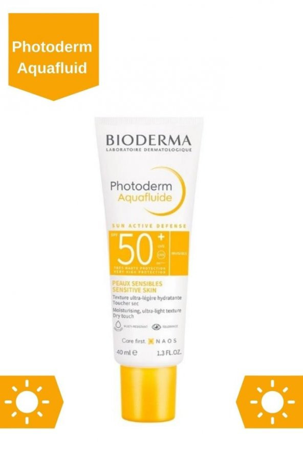 Bioderma Photoderm Aquafluid Spf50+ Dry Touch 40 Ml