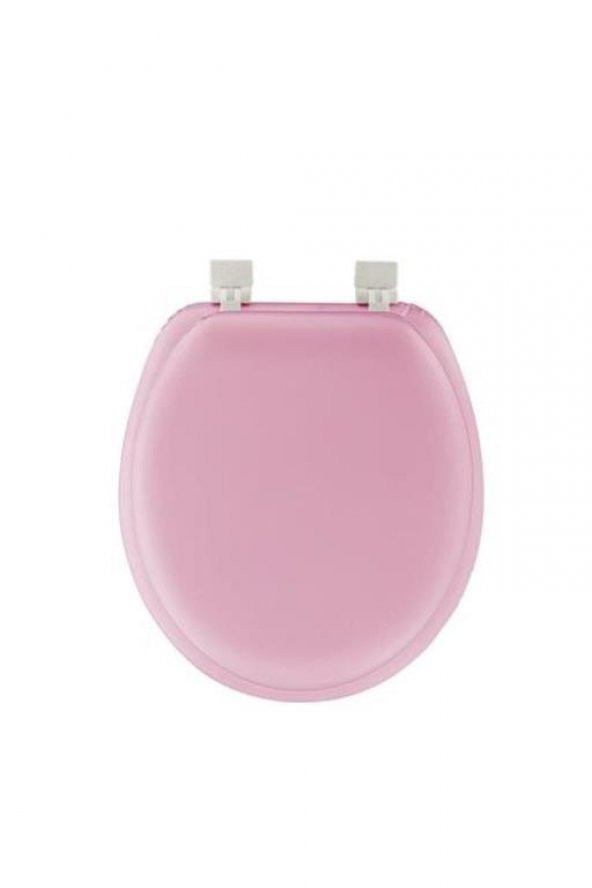 Softy Classic Desenli Yumuşak Klozet Kapağı Pembe - 2
