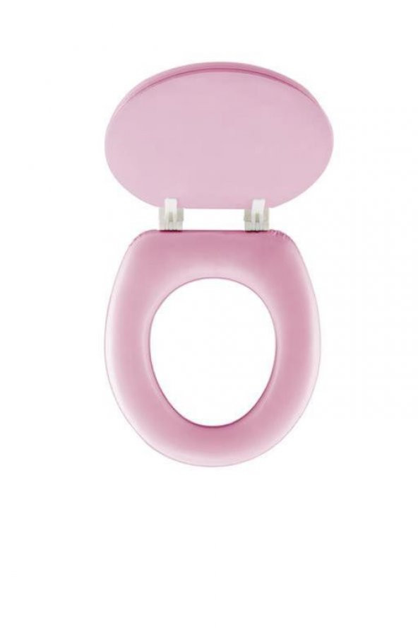 Softy Classic Desenli Yumuşak Klozet Kapağı Pembe - 3
