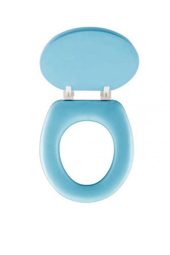 Softy Classic Desenli Yumuşak Klozet Kapağı Mavi - 3
